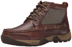 sperry men's boatyard chukka, brown, 8 m us