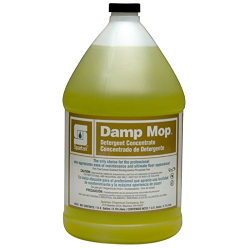 Spartan Damp Mop Floor Cleaner, Gallons, 4 Per Case