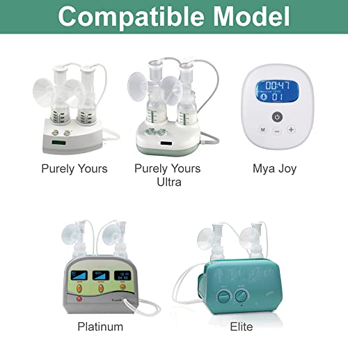 Maymom Replacement Silicone Diaphragms Copmpatible with Ameda Purely Yours Breastpump; MYA Joy; Compatible with Ameda Silicone Diaphragms (17147); Not Original Ameda Silicone Diaphragms; 4 ct