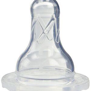 Standard Neck Baby Bottle Nipple 2 Pack [Set of 3] Size: Level 2