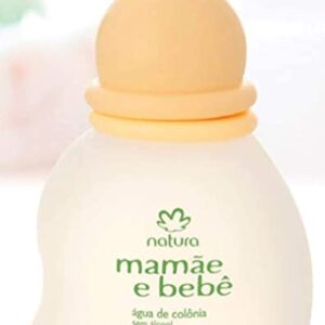 Linha Mamae Bebe Natura - Agua de Colonia Sem Alcool Flor de Laranjeira 100 Ml - (Natura Mom and Baby Collection - Alcohol-Free Orange Blossom Eau de Cologne 3.4 Fl Oz)