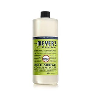 mrs. meyer's multi-surface cleaner concentrate, use to clean floors, tile, counters, lemon verbena, 32 fl. oz