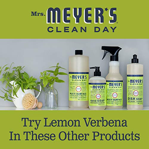 Mrs. Meyer's Multi-Surface Cleaner Concentrate, Use to Clean Floors, Tile, Counters, Lemon Verbena, 32 fl. oz