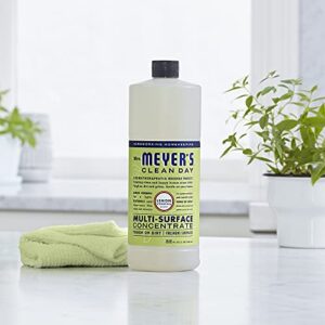 Mrs. Meyer's Multi-Surface Cleaner Concentrate, Use to Clean Floors, Tile, Counters, Lemon Verbena, 32 fl. oz