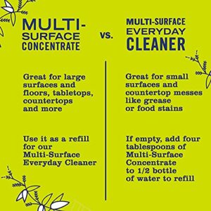 Mrs. Meyer's Multi-Surface Cleaner Concentrate, Use to Clean Floors, Tile, Counters, Lemon Verbena, 32 fl. oz