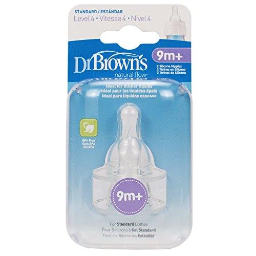 Dr. Brown`s Natural Flow Level 4 Standard Nipple - 6 Nipples