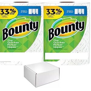 Bounty Select-A-Size, 2-ply Paper Towel Big Roll - White - 2-Pack