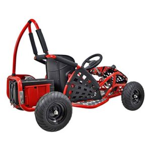 MotoTec 48v 1000w Off Road Go Kart in Red