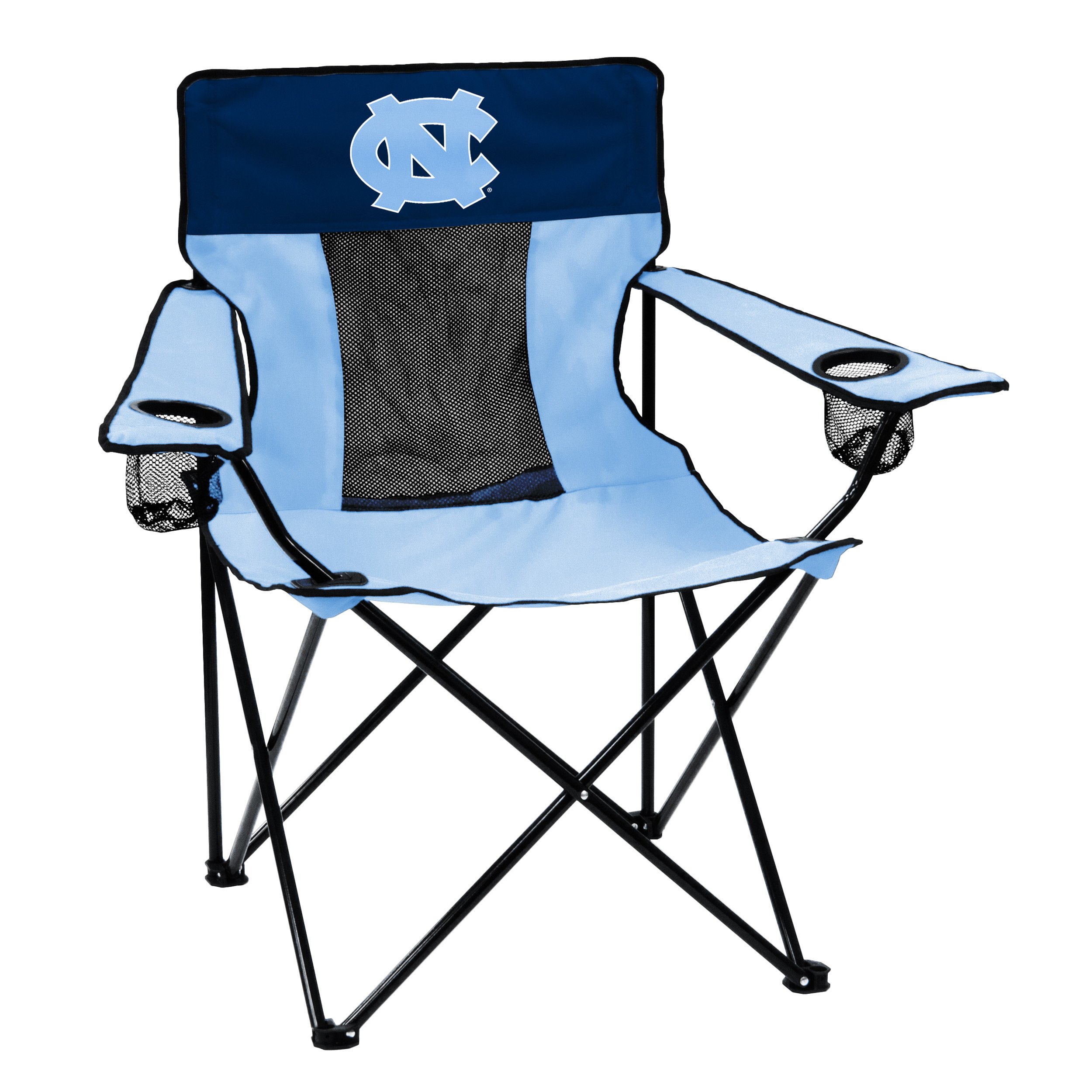 logobrands Officially Licensed NCAA Unisex Elite Chair, One Size,North Carolina Tar Heels