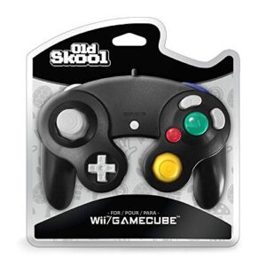 Old Skool Controller Compatible with Gamecube/Wii - Black