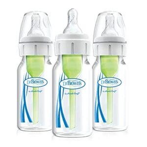 dr. brown's options narrow bottle, 3 count (pack of 1)