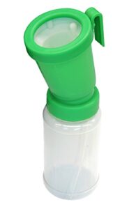 teat dip cup (green) non reflow nipple cleaning disinfection dip cup for cow sheep goat by blisstime