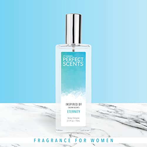 Perfect Scents Fragrances | Eternity | Women’s Eau de Toilette | Vegan, Paraben Free | Never Tested on Animals | 2.5 Fluid Ounces