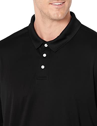 Hanes Sport Men's Cool DRI Men's Performance Polo,Black,X-Large