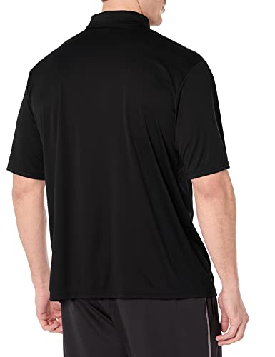 Hanes Sport Men's Cool DRI Men's Performance Polo,Black,X-Large