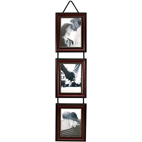 kieragrace Classic Traditional Lucy Picture Luxury-Frames, 5" x 7", Dark Brown, 3 Count