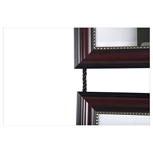 kieragrace Classic Traditional Lucy Picture Luxury-Frames, 5" x 7", Dark Brown, 3 Count