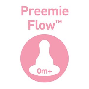 Dr. Brown's Natural Flow Baby Bottle Nipple - Ultra-Preemie, Super Slow Flow - 6pk - 0m+