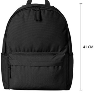 Amazon Basics Classic School Backpack - Black