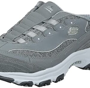 Skechers Sport Women's Resilient Fashion Sneaker, Gray/White, 9 M US