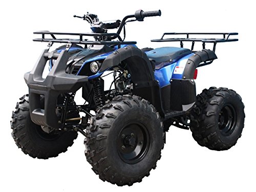 Tao ATV TForce 125cc Big Rugged Wheels and Reverse (Blue)