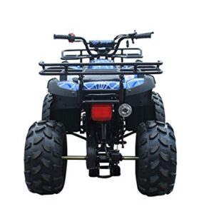 Tao ATV TForce 125cc Big Rugged Wheels and Reverse (Blue)