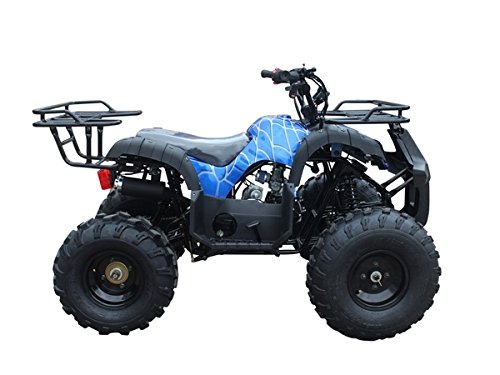 Tao ATV TForce 125cc Big Rugged Wheels and Reverse (Blue)