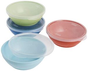 first essentials by nuk bunch-a-bowls, assorted colors, 4-pack