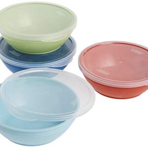 First Essentials by NUK Bunch-a-Bowls, Assorted Colors, 4-Pack