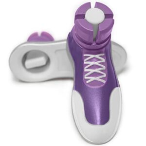 sneaker walker glides for 1" walker tubes - purple - 1 pair