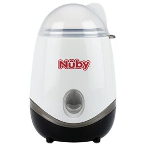 nuby one-touch 2-in-1 electric baby bottle warmer & sterilizer