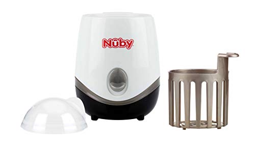 Nuby One-Touch 2-in-1 Electric Baby Bottle Warmer & Sterilizer