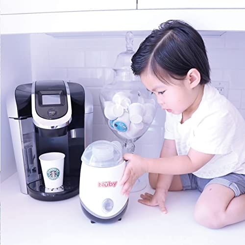 Nuby One-Touch 2-in-1 Electric Baby Bottle Warmer & Sterilizer