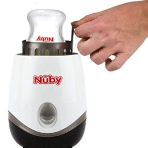 Nuby One-Touch 2-in-1 Electric Baby Bottle Warmer & Sterilizer