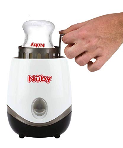 Nuby One-Touch 2-in-1 Electric Baby Bottle Warmer & Sterilizer