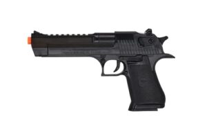 desert eagle 50ae spring pistol, black- clamspring pistols, 200-260 fps
