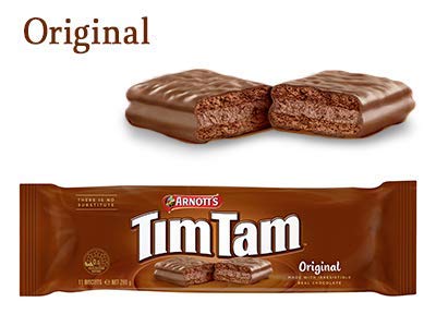 Arnott's Tim Tam | Full Size | Made in Australia | Choose Your Flavor (2 Pack) (Original Chocolate) Thank you for using our service