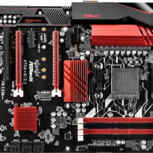 ASRock 970A-G/3.1 Socket AM3+/ AMD 970/ DDR3/ Quad CrossFireX/ SATA3&USB3.1/ M.2/ A&GbE/ ATX Motherboard