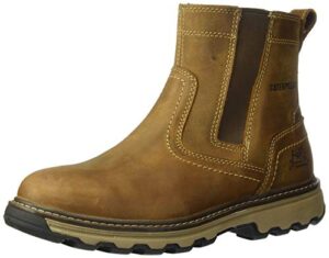 cat footwear men's pelton industrial & construction shoe, dark beige, 13
