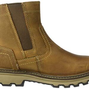 Cat Footwear Men's Pelton Industrial & Construction Shoe, Dark Beige, 13