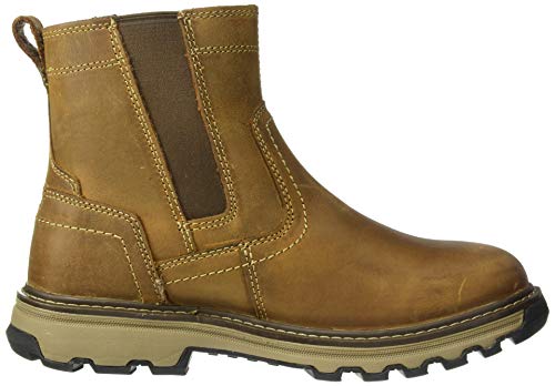 Cat Footwear Men's Pelton Industrial & Construction Shoe, Dark Beige, 13