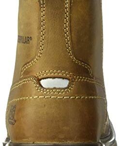 Cat Footwear Men's Pelton Industrial & Construction Shoe, Dark Beige, 13