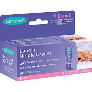 lansinoh lanolin nipple cream, 1.41 ounces each (value pack of 4)