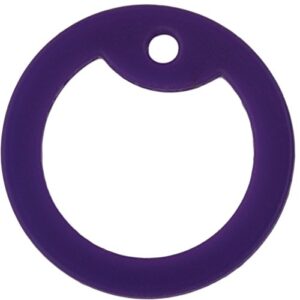10 pack dog tag silencers (purple)