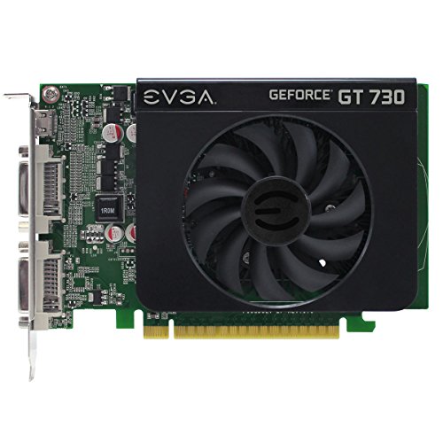 EVGA GeForce GT 730 4GB DDR3 128bit Dual DVI mHDMI Graphics Cards 04G-P3-2739-KR