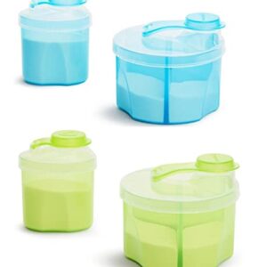 Munchkin Formula Dispenser Combo Pack, Blue/Green - 2 Sets