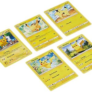 3. 5 Assorted Pikachu Pokemon Cards