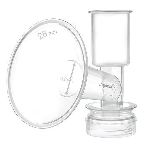 Maymom Breast Shield Flange Compatible with Ameda Breast Pumps (28 mm, Large, 1-Piece)