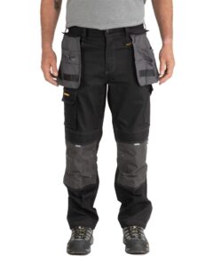 caterpillar men's h2o defender pant (regular and big & tall sizes), black/graphite, 36w x 32l