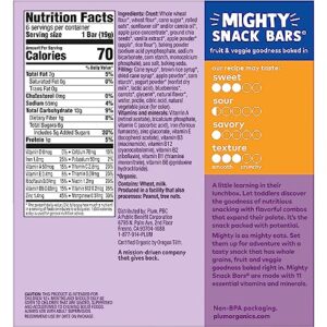 Plum Organics | Mighty Snack Bars | Organic Toddler & Kids Snacks | Blueberry + Strawberry Variety Pack | 0.67 Ounce Bar (48 Total)